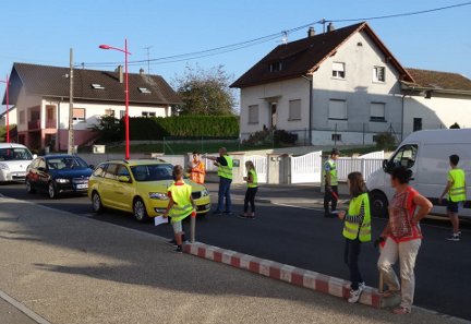 Le CMJ effectue une opération de sensibilisation routière